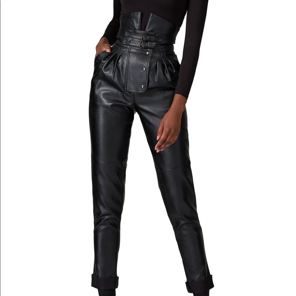 Maison Margiela Folded high waist trousers